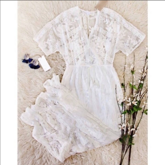 Juliette Lovers Forever Boho Lace Maxi Dress! <3 - Picture 3 of 5